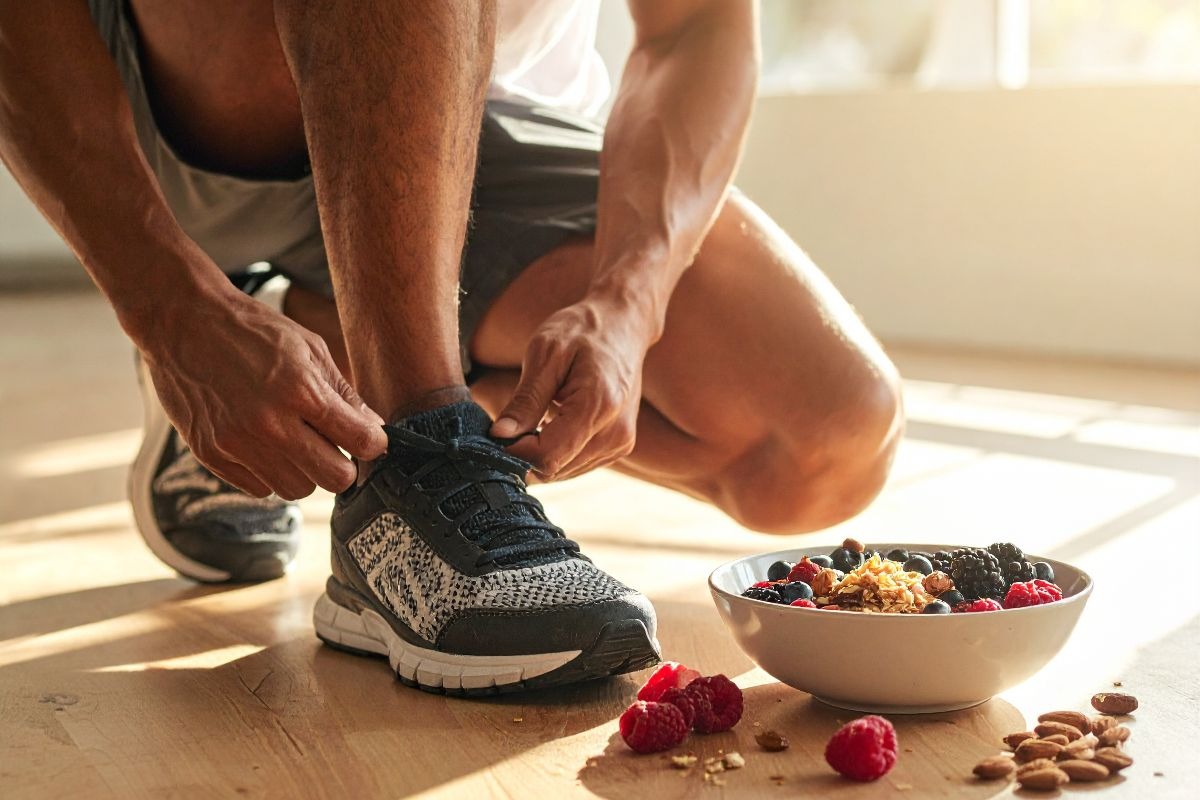 Una colazione sana prima dell'allenamento