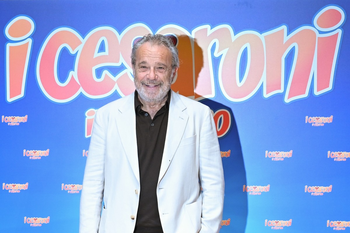 Claudio Amendola al photocall della serie TV Mediaset I Cesaroni – Il ritorno