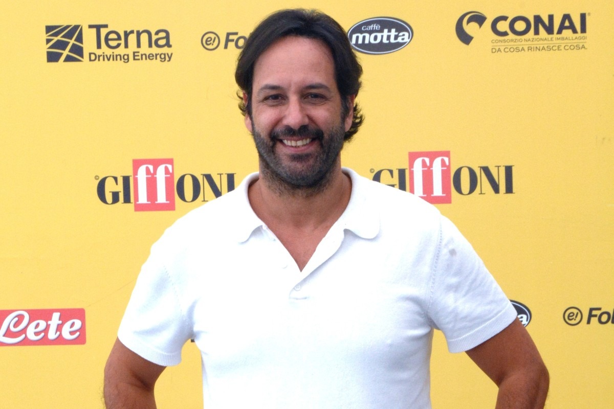 Matteo Branciamore mentre posa durante la sua presenza al "Giffoni Film Festival 2025", 19 Luglio 2025, Giffoni Valle Piana, Italia.