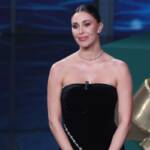 Belén Rodríguez partecipa al programma “Cena di Natale” presso gli studi RAI