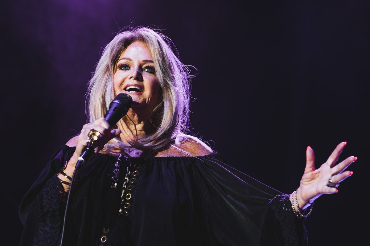 La cantante Bonnie Tyler
